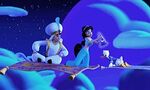 Aladdin and Jasmine in Mickey's PhilharMagic