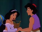 Jasmine and Aladdin in the second movie