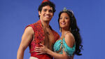 Aladdin and Jasmine on Aladdin the Broadway Musical 2