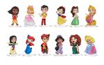 Disney Princess Comic Mini figures