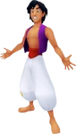 Aladdin as he appears in Kingdom Hearts