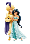 Aladdin and jasmine