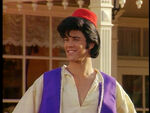 Steve as Aladdin from "Full House: The House Meets the Mouse" (Scott Weinger dressing up as his character, basically)