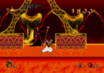 Aladdin in the Sega Genesis version of the Aladdin game