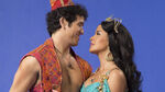 Aladdin and Jasmine on Aladdin the Broadway Musical 1