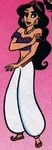 Aladdin in Jasmine's body