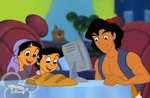 Aladdin&Children-DiningGoofy