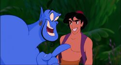 Aladdin and Genie