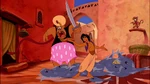 Aladdin foiling one of the guards