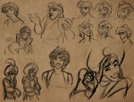 Glen keane aladdin concepts