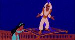 Magic Carpet with Aladdin and Jasmine