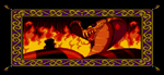 Snake Jafar in at the end of the Aladdin Super NES game