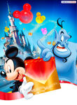 Genie's poster for Disneyland Paris