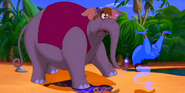 Abu as an elephant