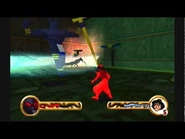 Anubis summons three Winged Demons as they flies around the shield during the Boss Battle with Aladdin in the inside The Great Pyramid.