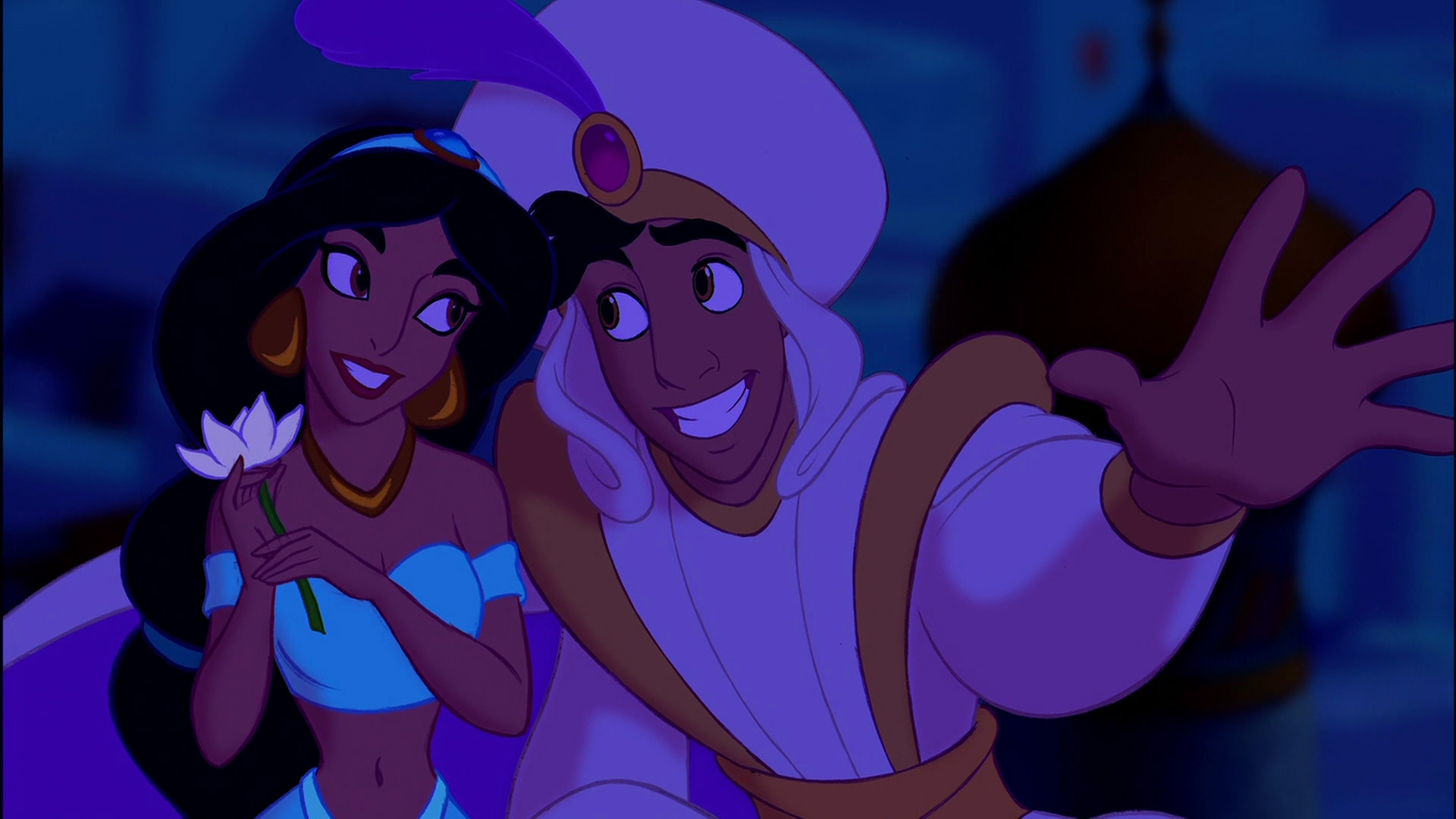 princess jasmine and aladdin a whole new world
