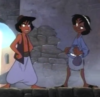 Young Aladdin and Amal