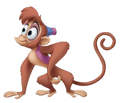 Abu mascot famous monkey friend of Aladdin - Sizes L (175-180CM)