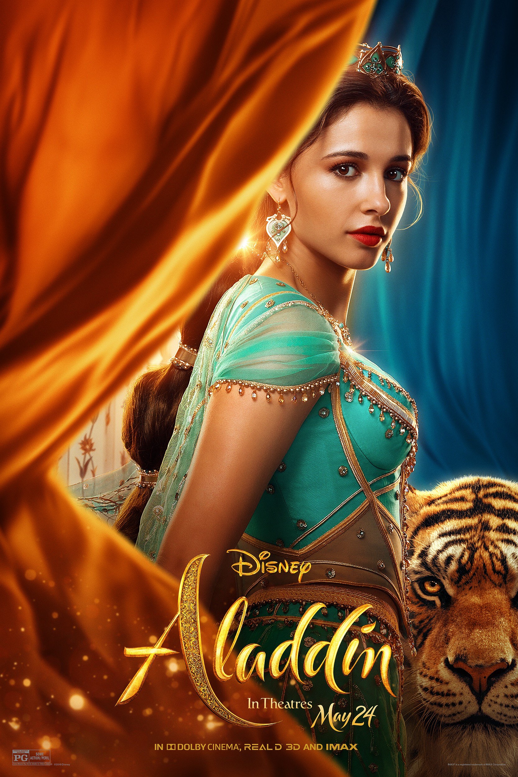 First Photos Of Naomi Scott As Princess Jasmine In Disney's Live-Action  'Aladdin' Released