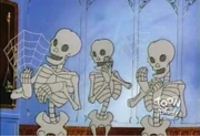 The Skeleton Army's true female nature.