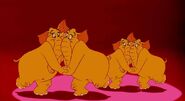 Dancing Elephants conjured up by Genie