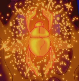 Golden Scarab Beetle