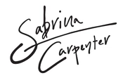 Sabrina's Signature.