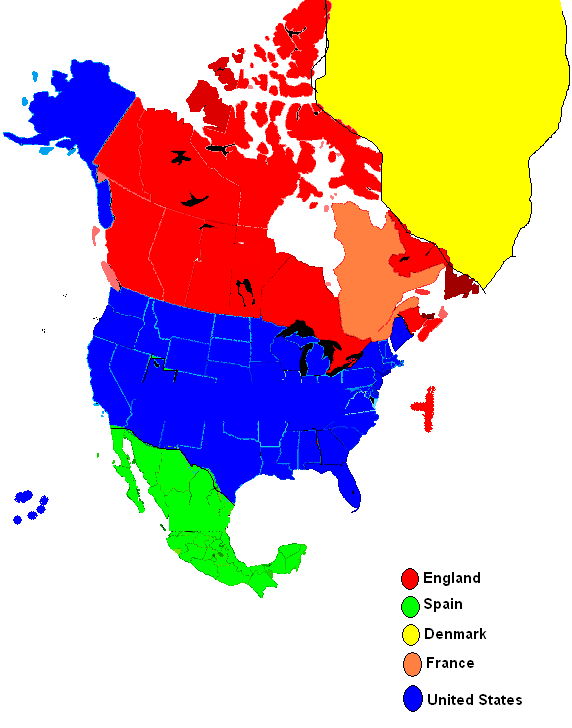 occupation of north america