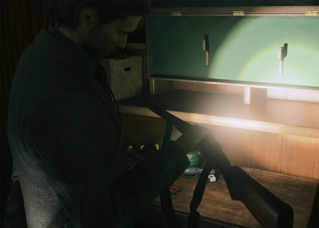 What is the shotgun code in Alan Wake 2 in the general store