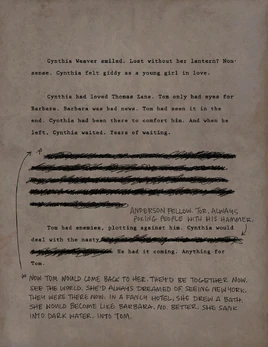 Cynthia And Tom (manuscript)