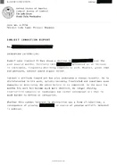 SUBJECT CONDITION REPORT Re: [REDACTED] Page 1 -Date[REDACTED]