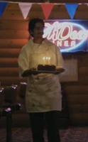 A chef at the Oh Deer diner