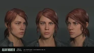 Renders of Jesse's model from the "Night Springs" expansion