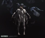 Concept art by Oliver Odmark of an unused Birdman