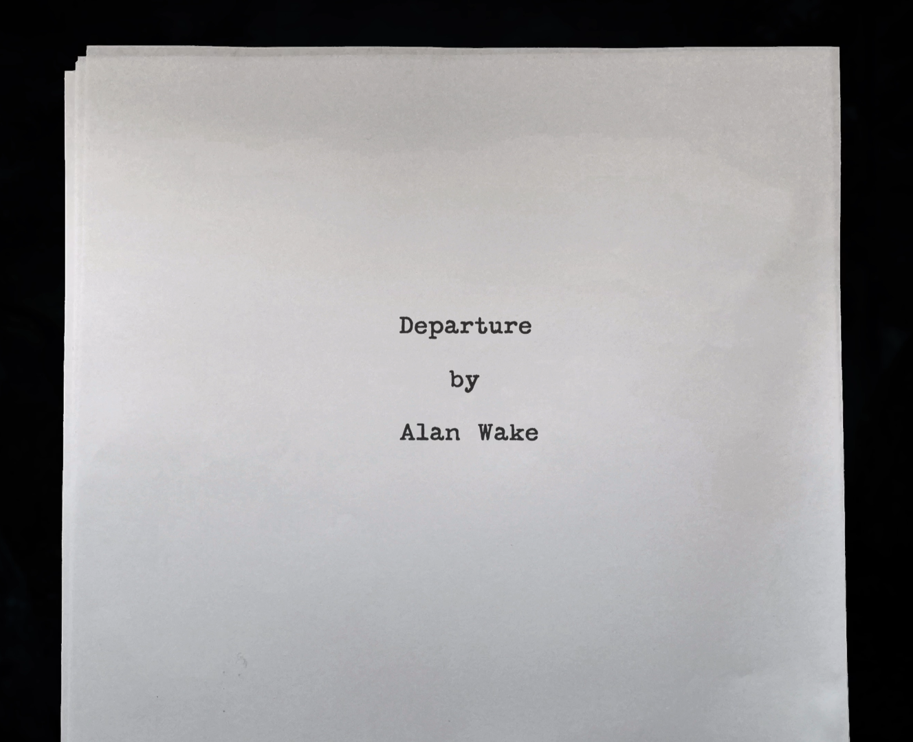 Alan Wake: Walkthrough - Part 1 [Episode 1] - Intro - Let's Play