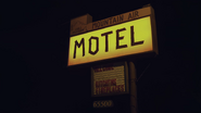 Mountain Air Motel Sign.