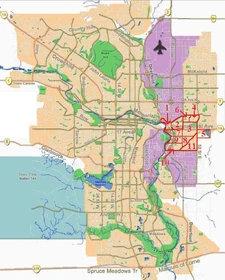 , dont Dover (8), West Dover (9) et Dover Glen (10).
