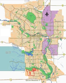 Evergreen (1), Evergreen Estates (2) et  (3).