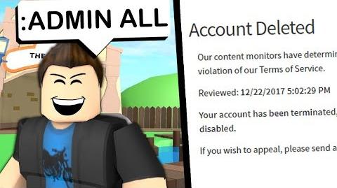 Admin Commands Have Ruined Roblox Albertsstuff Wiki Fandom - roblox how to get admin in any game 2017
