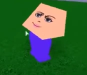 Wedge head (with a mustache).