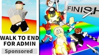 I Made A Roblox Walk To The End For Admin Game But Messed Them Up At The End Albertsstuff Wiki Fandom - roblox wikia admin