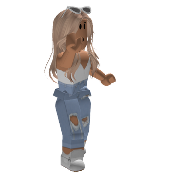 Straight Blonde Hair, Roblox Wiki