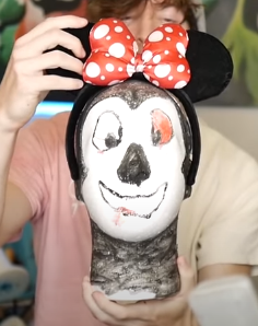 Styrofoam Mickey Mouse Albertsstuff Wiki Fandom - styrofoam head felipe roblox