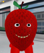 Sammy the Strawberry when he's being cute