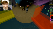 The shades attack the civilians at spawn.