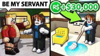 I Made Roblox Noobs Rich For Being My Servants Albertsstuff Wiki Fandom - pictures of rich roblox characters