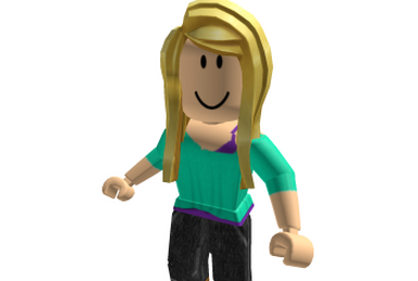 Roblox noob thought this was a real girl 