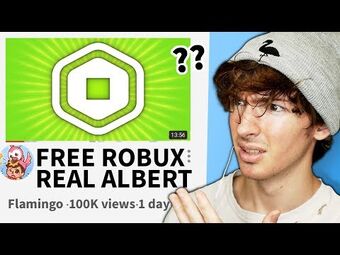 A Roblox Youtuber Is Pretending To Be Me To Scam People Albertsstuff Wiki Fandom - i pretended to take his robux roblox admin commands