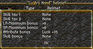Lugh's Hand when examined