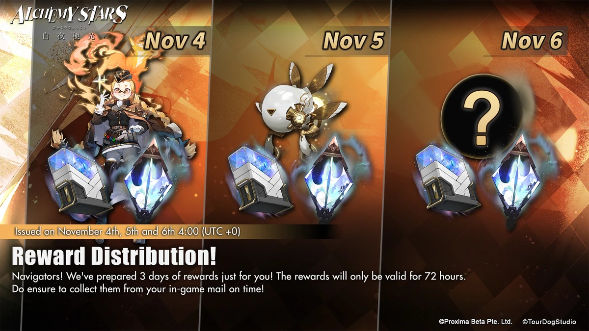 Reward Distribution! | Alchemy Stars Wiki | Fandom